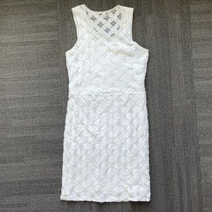 Banana Republic White Lace Dress 8P